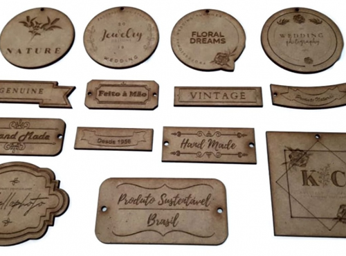 MDF e Acrílico indicado para uso diversos